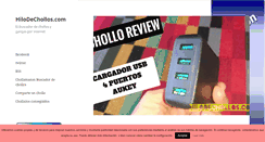 Desktop Screenshot of hilodechollos.com